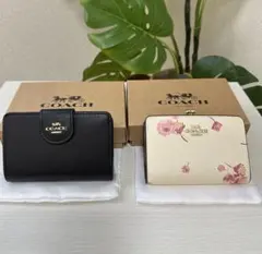 【新品、未使用】 COACH アウトレット 財布 2点 まとめ商品
