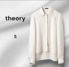 美品！【定価¥19,800】シルク100% theory S ブラウス