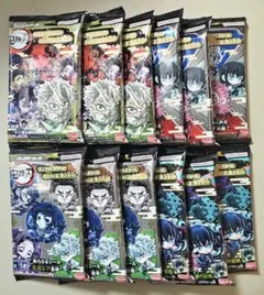 鬼滅の刃 ディフォルメシールウエハース 新品未開封 12個 第11弾 第12弾