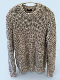 春物【UNIQLO】クルーネック ニットセーター