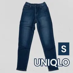 ユニクロUNIQLO スキニーデニムパンツ ウエストゴム レディースS ジーンズ