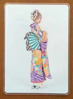 FRUITS ZIPPER 仲川瑠夏 振袖 トレカ ②