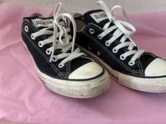 コンバース　converseALL STAR ブラック ローカットスニーカー
