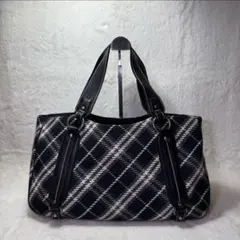 美品　BURBERRY BLUELABEL ハンドバッグ　ノバチェック