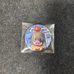 鬼滅の刃 みに隊士 ドン・キホーテ 缶バッジ 嘴平伊之助