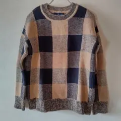 JOURNALSTANDARD ジャーナルスタンダード ウールチェックニット