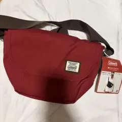 新品未使用★Coleman ジャーニーショルダーSM バーガンディのサムネイル