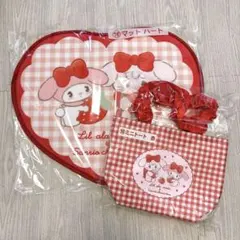 リトルアラモード サンリオコラボ ハートマットミニトートセット