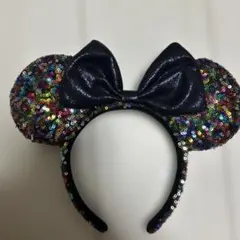 Disney ミッキー耳カチューシャ スパンコール