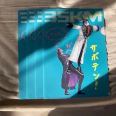 セブンイレブン・にじさんじコラボ 3SKM クリアファイル　4枚セット