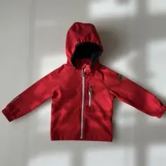 reima フード付きジャケット 赤 92cm