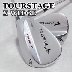 Q117 ツアーステージ X-WEDGE ウェッジ 2本セット 右 ゴルフクラブ