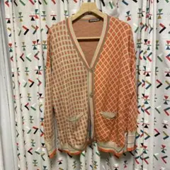 フラボア　カーディガン　オレンジ　FRAPBOIS