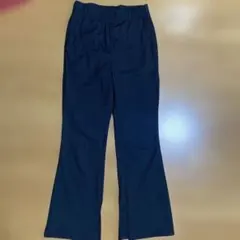 GU リブスリムフレアパンツ　Mサイズ