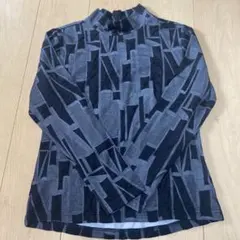 着楽美　ハイネック長袖トップス S