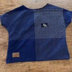 ハンドメイド トップス 絣 襤褸布ボロ刺し子 - メルカリ