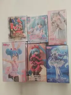 初音ミク　フィギュア　6点売り B