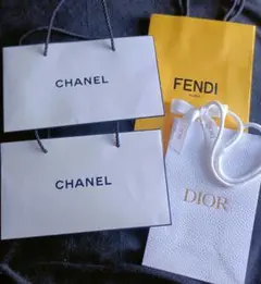 CHANEL FENDI DIOR シャネル フェンディ ディオール ショッパー