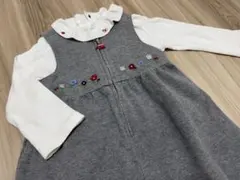 familiar ブラウス/ワンピース 2点セット　90cm