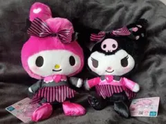 【Kawaii研究所】マイメロディ♡ クロミ ぬいぐるみセット
