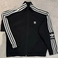adidas originals ナイロンジャケット　レディース　Msize 黒
