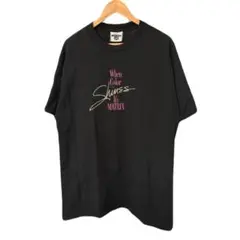 【USA製】Lee 企業ロゴ プリントTシャツ ブラック XL ヴィンテージのサムネイル