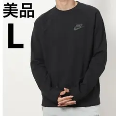 NIKE ナイキ メンズ スウェットトレーナー NSW TE フリース 黒　L