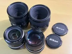ジャンク Nikon Fマウントレンズ 4本のサムネイル