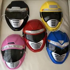 轟轟戦隊ボウケンジャー 全5種セットお面