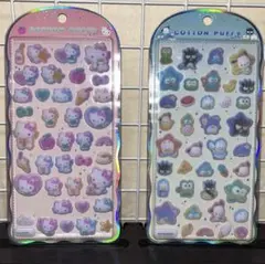 COTTON PUFFY シール 2点セット