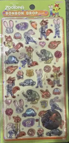 【正規品】ズートピア♡ボンボンドロップシール