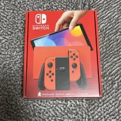 【超美品】任天堂　Switch 有機EL 本体　マリオレッド　保護フィルム付き