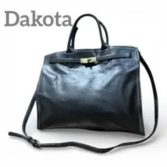 【極美品】Dakota ダコタ　2way ショルダーバッグ　ハンドバック　黒