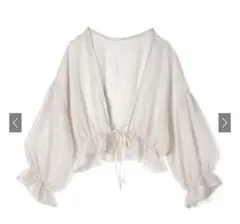 シフォンシアーカーディガン