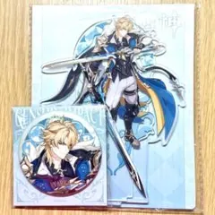 原神 ファルカ　アクリルスタンド アクスタ 缶バッジ2点セットのサムネイル