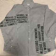 2nd ARCHIVE オーバーシャツ　長袖シャツ