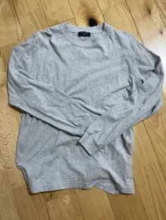 BACK NUMBER グレー 長袖カットソー XL A459のサムネイル