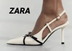ZARA スリングバック　ハイヒール新品未使用のサムネイル