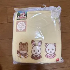 ユニクロ　キルトパジャマ 110 シルバニア　クリーム色