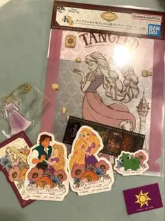 1番くじディズニープリンセス　ラプンツェル　セット