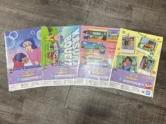 【新品未使用】クレヨンしんちゃん　一番くじ　クリアファイル　I賞　4点セット