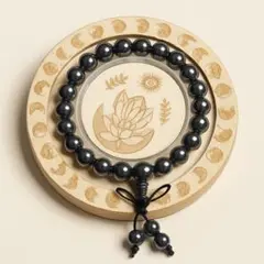 高純度テラヘルツ 8.3mm ブレスレット 高品質 天然石