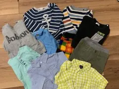 まとめ売り　80 男の子　春　秋　冬　トップス　長袖　ズボン　シャツ　トレーナー