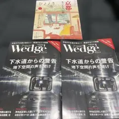 Wedge & ひととき　雑誌セット