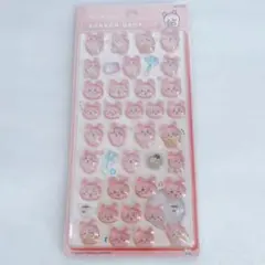 ちいかわ　カニちゃん　古本屋　シール　硬いシール　3D 立体