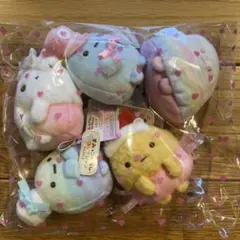 すみっコぐらし てのりぐるみ　たぴおかパーク　全5種