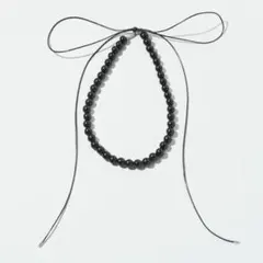 【3連休限定価格】goldy カラー ビーズ コード チョーカー ネックレス