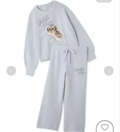 ジェラピケ　gelatopique シーズー ジャガードプルオーバー セット