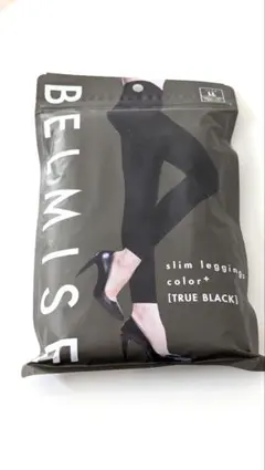 新品未使用　BELMISE スリムレギンス LL　 TRUE BLACK