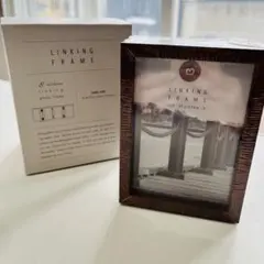 【新品】 フォトフレーム 4連 8枚 木製